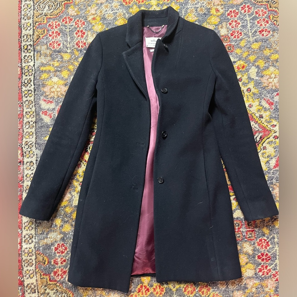 Wilfred Italian Wool and Camel Hair Coat